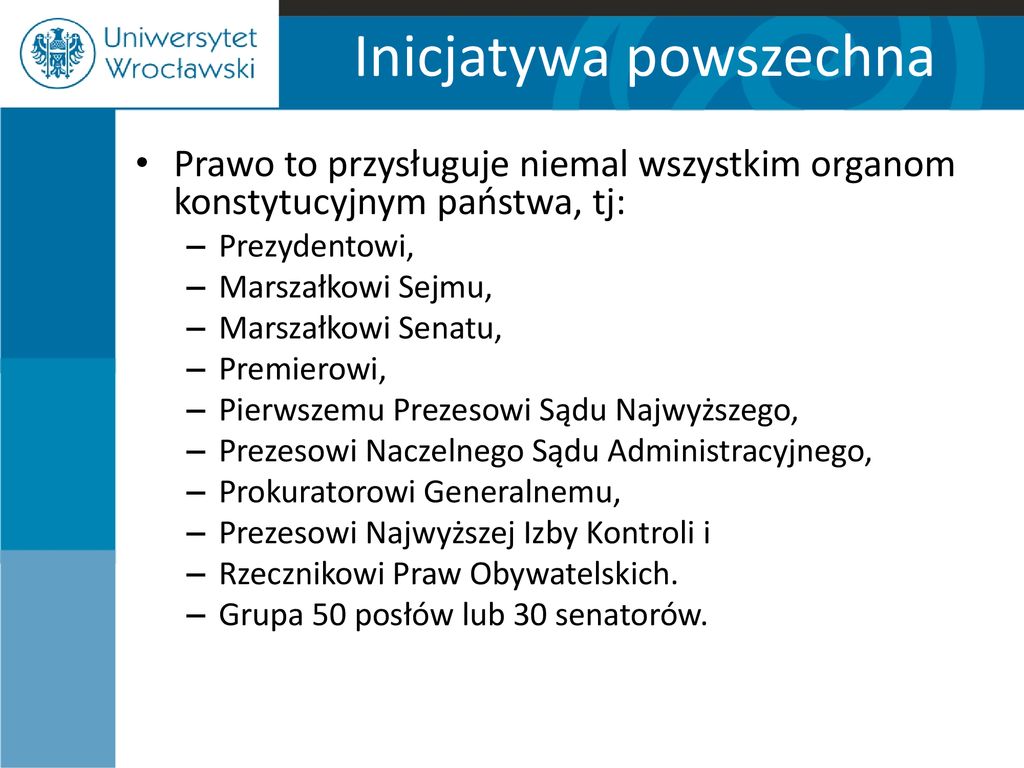 Trybunał Konstytucyjny ppt pobierz